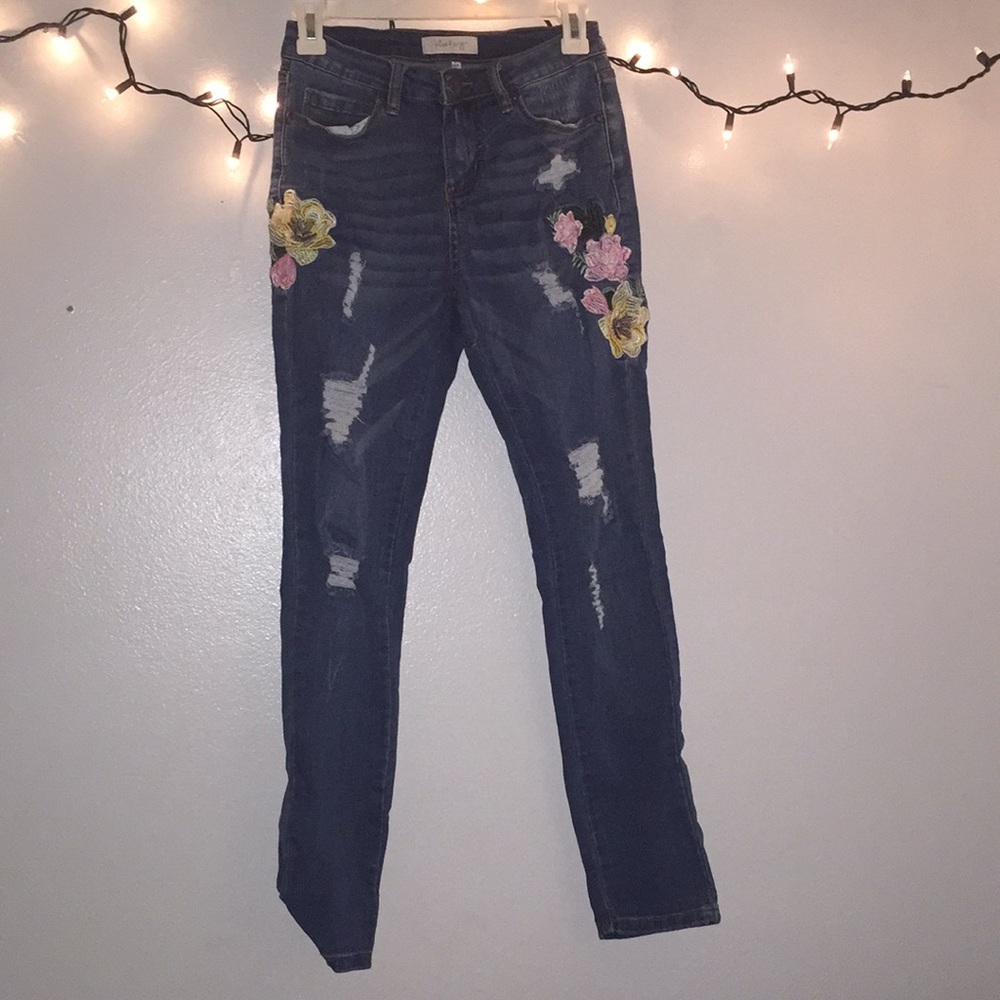 high waisted boyfriend jean